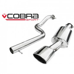 VW16 Cobra Sport Volkswagen Golf GTI MK4 (1J) 1.8 Turbo 1997-2003 Cat Back System (Non-Resonated), Cobra Sport, VW16